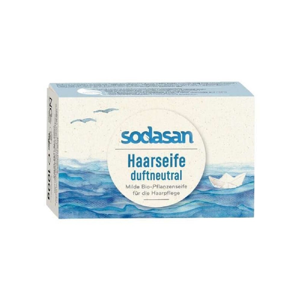 Sampon solid fara miros pentru par 100g Sodasan