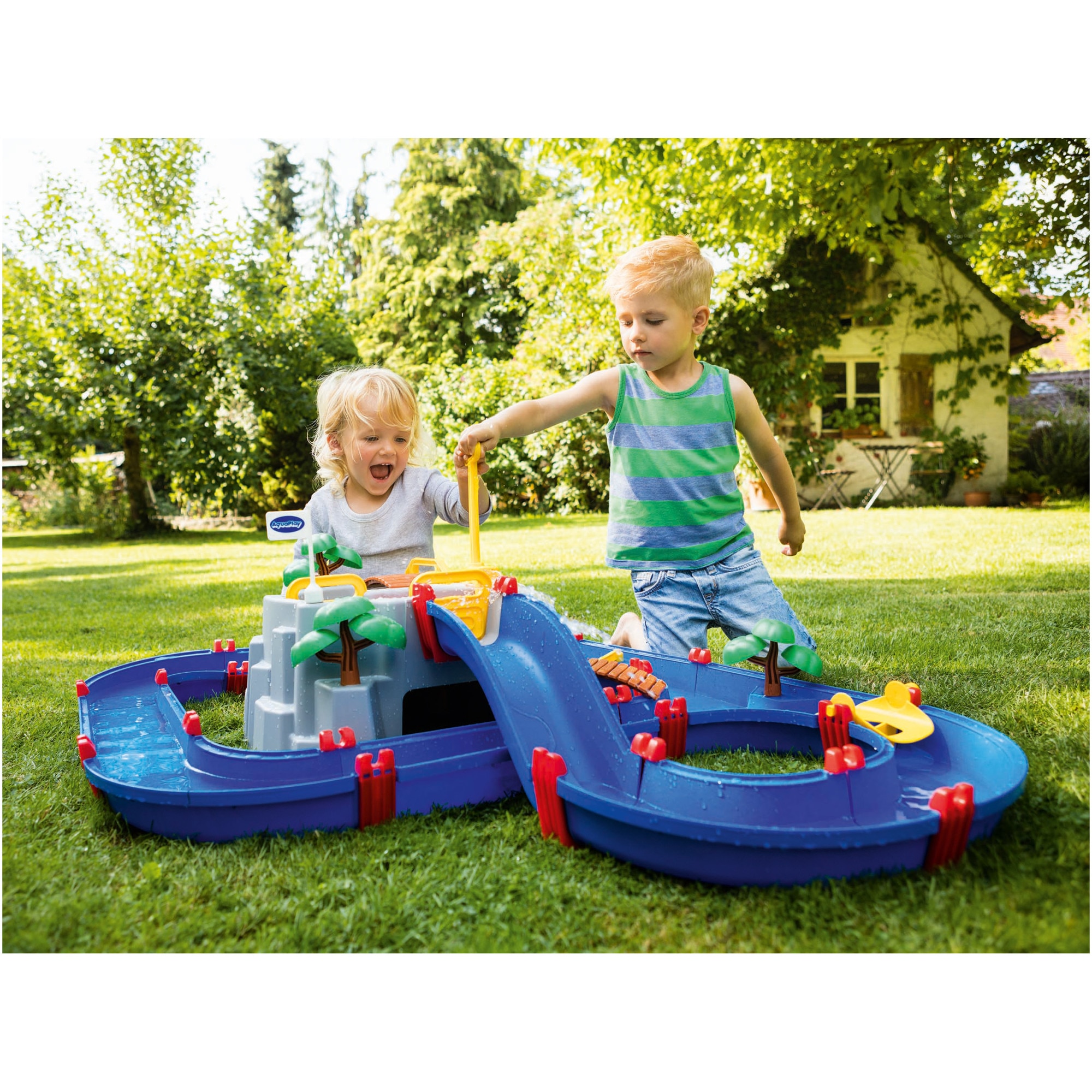 Set de joaca AquaPlay, Pista cu apa - Mountain Lake - eMAG.ro