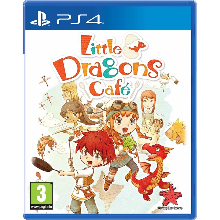 Játék Little Dragons Cafe - PlayStation 4