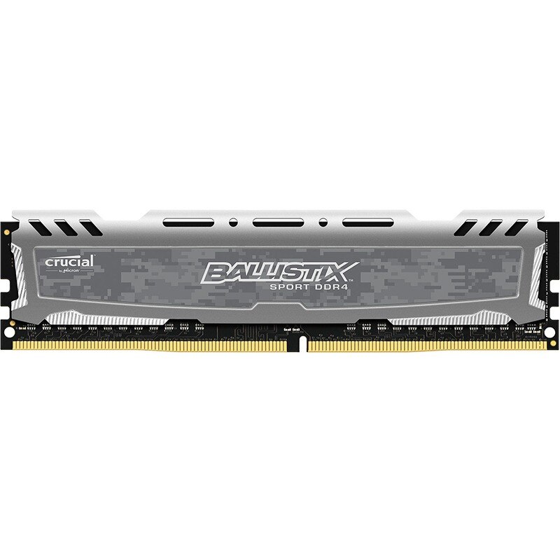 Ballistix DDR4-3200 8GB×2 Memorie Crucial Ballistix Sport LT Gray 8GB DDR4 3200MHz CL16 1.35