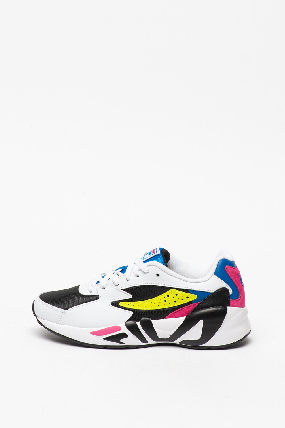 Fila, Pantofi sport din piele peliculizata si material textil Mindblower CR