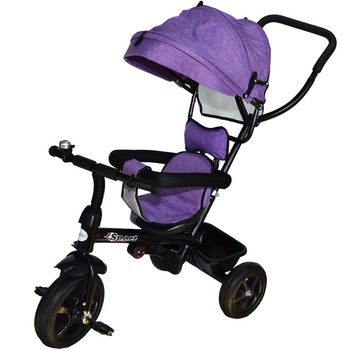 Tricicleta cu parasolar si maner , Robentoys® Tricicleta cu parasolar si maner , Robentoys®