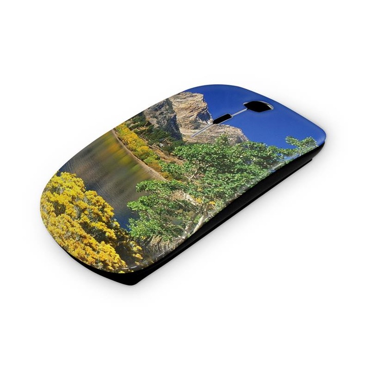 Csodás természet mintás vezetéknélküli egér 62