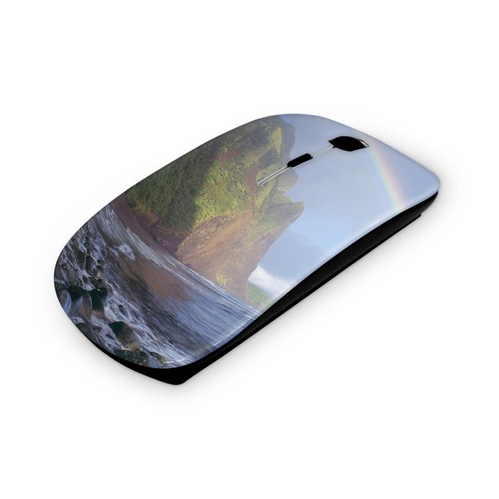 Csodás természet mintás vezetéknélküli egér 65