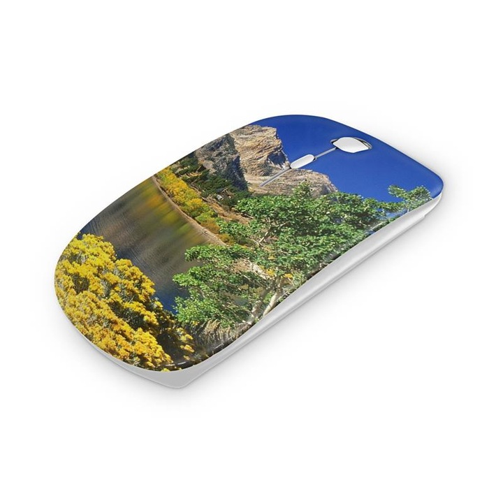 Csodás természet mintás vezetéknélküli egér 63