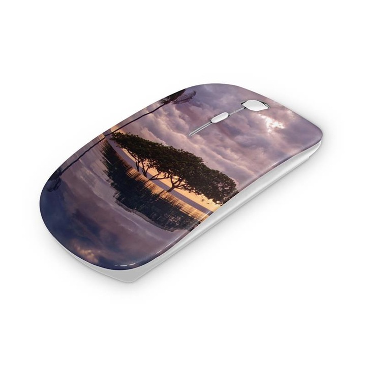 Csodás természet mintás vezetéknélküli egér 56