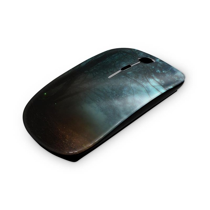 Csodás természet mintás vezetéknélküli egér 49