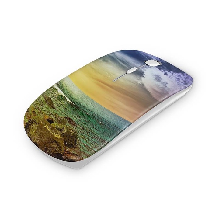 Csodás természet mintás vezetéknélküli egér 24