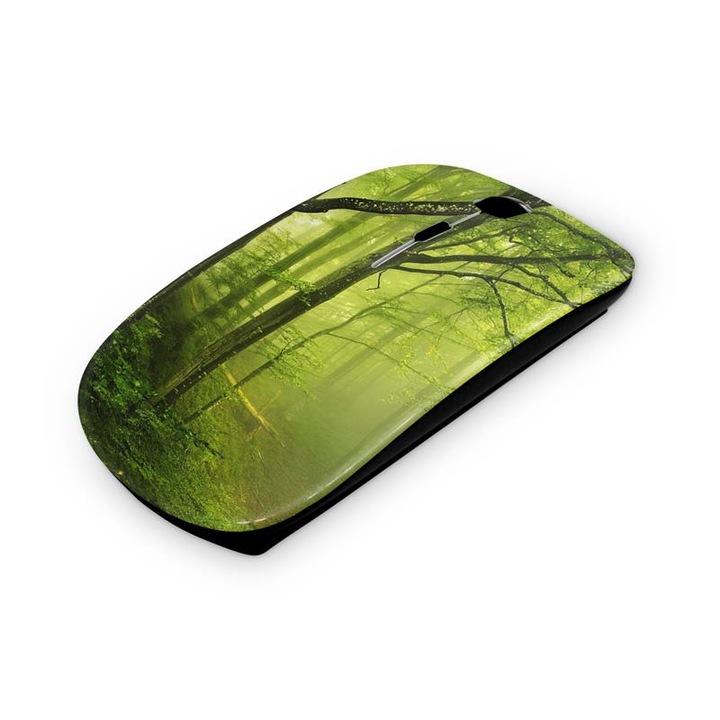 Csodás természet mintás vezetéknélküli egér 222