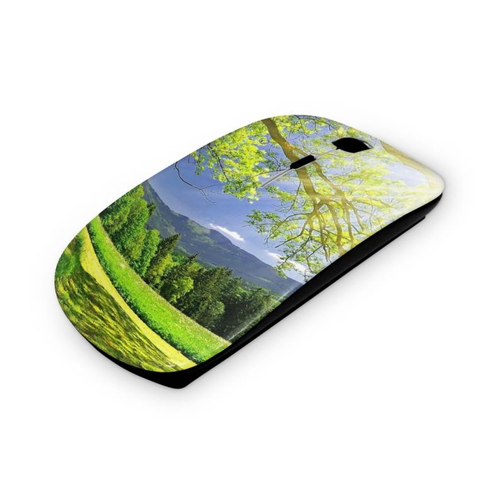 Csodás természet mintás vezetéknélküli egér 223