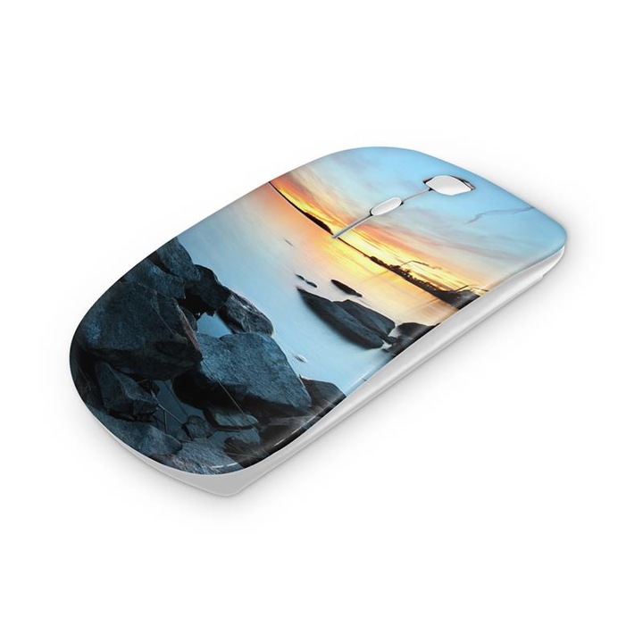 Csodás természet mintás vezetéknélküli egér 214