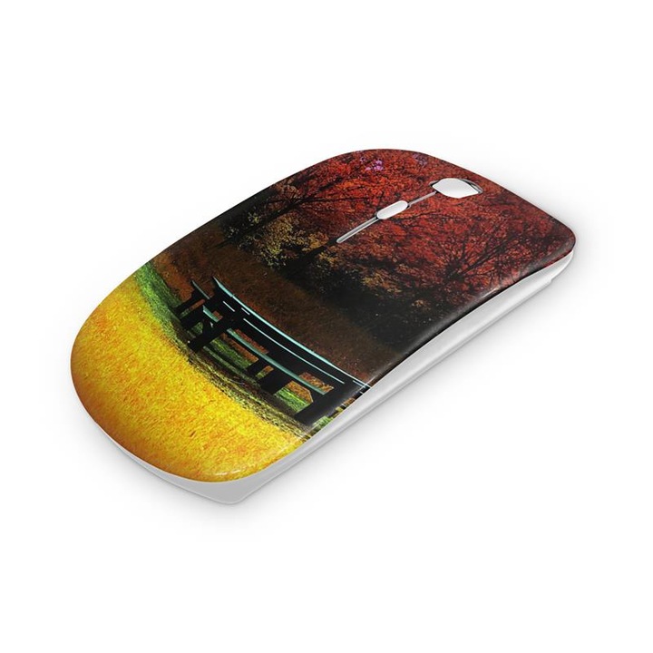 Csodás természet mintás vezetéknélküli egér 215