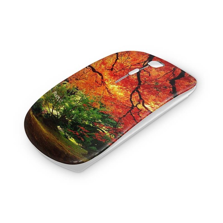 Csodás természet mintás vezetéknélküli egér 199