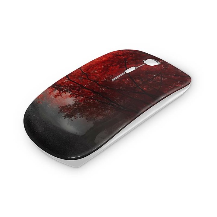 Csodás természet mintás vezetéknélküli egér 189