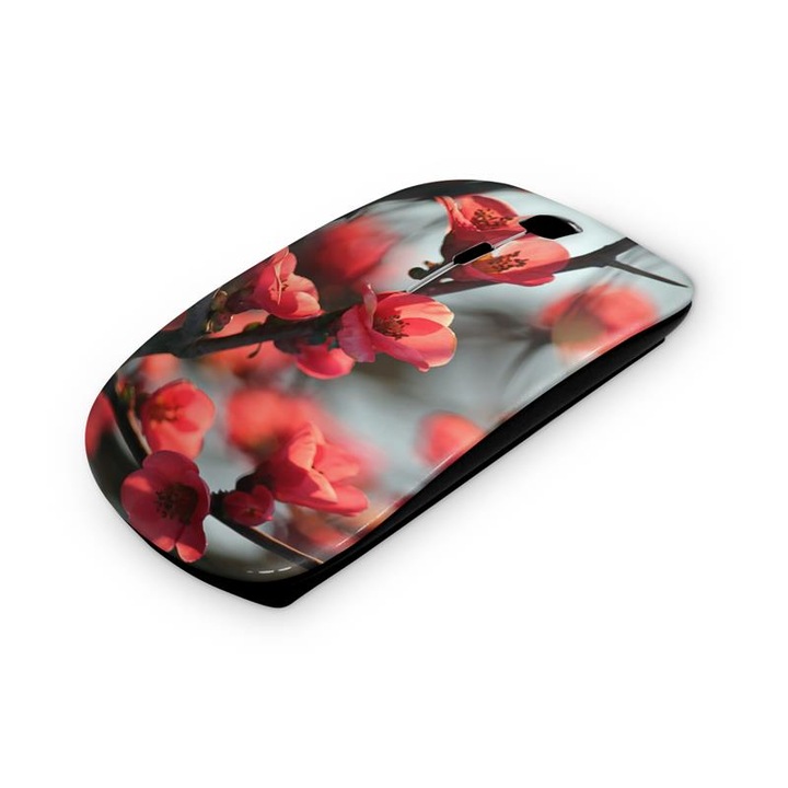 Csodás természet mintás vezetéknélküli egér 123