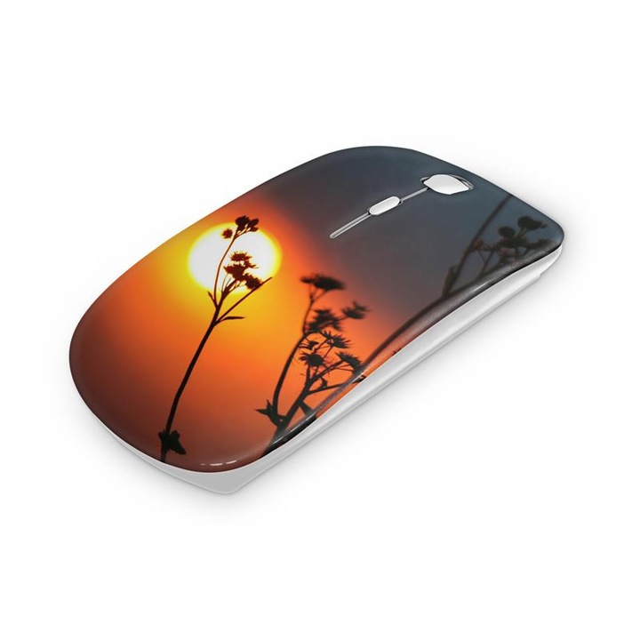 Csodás természet mintás vezetéknélküli egér 158