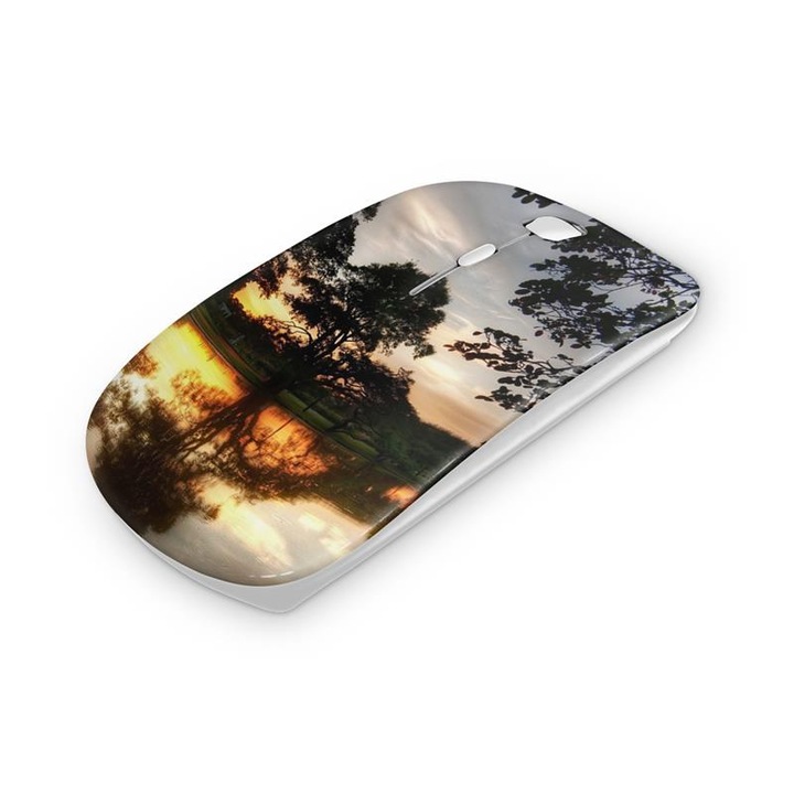 Csodás természet mintás vezetéknélküli egér 10