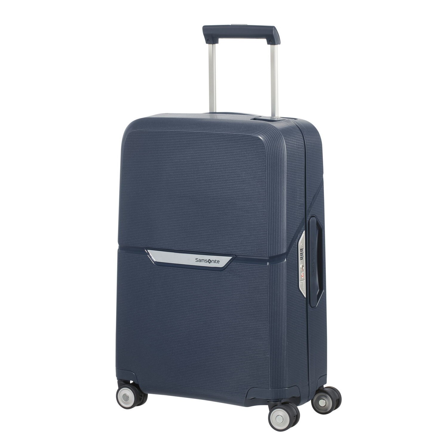 Troler spinner 55cm albastru Inchis, Samsonite, magnum
