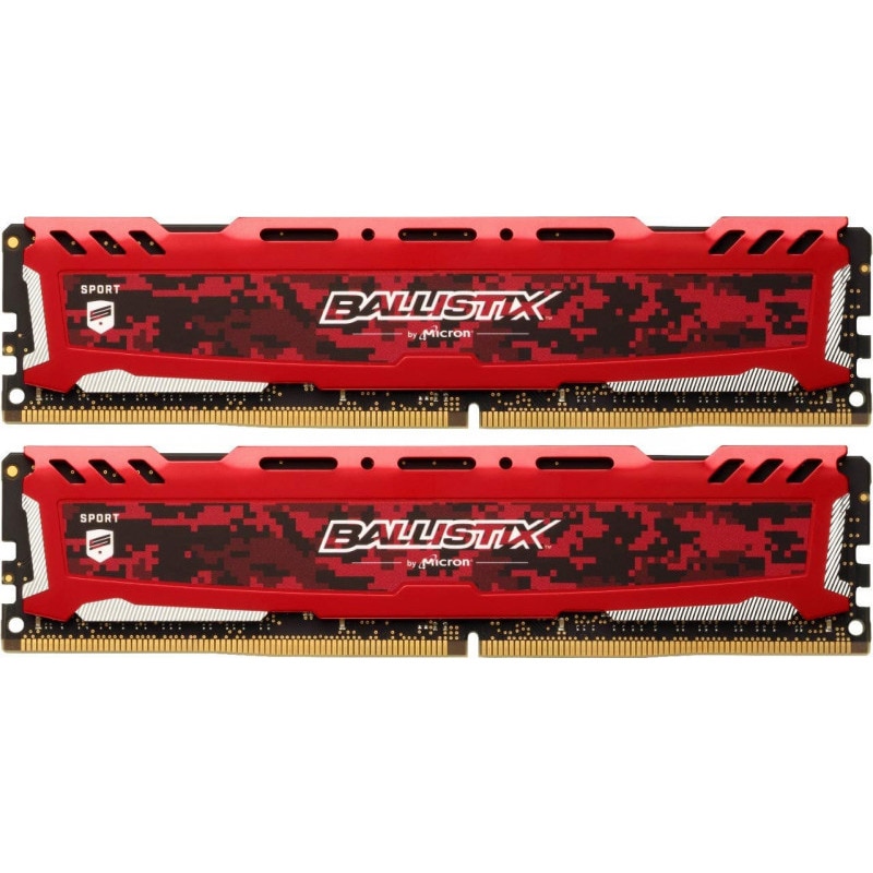 Memorie Crucial Ballistix Sport LT Red 16GB DDR4 2400MHz CL16