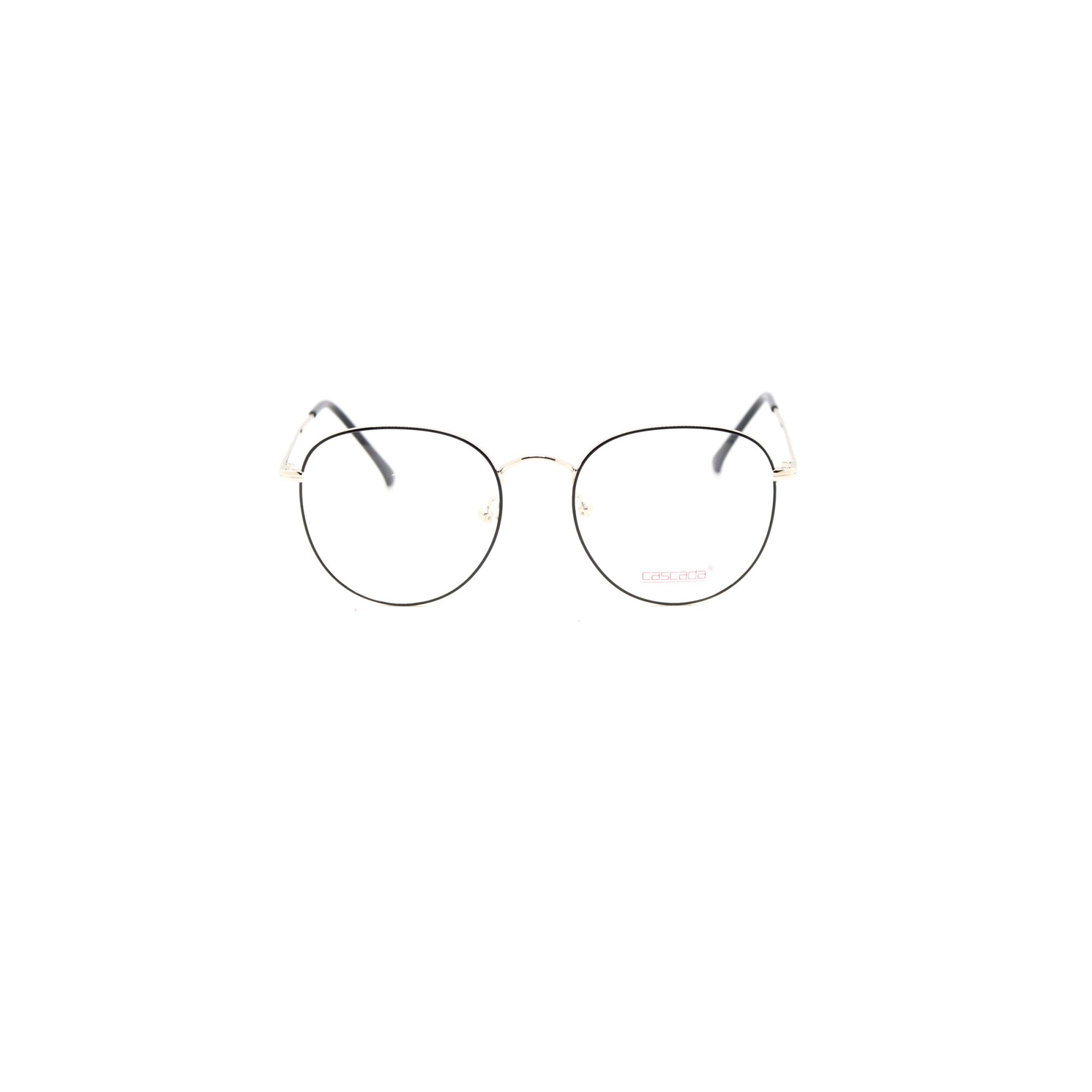 Rame ochelari de vedere, Cascada, Unisex, CLIP9006, 50mm, Argintiu/Negru
