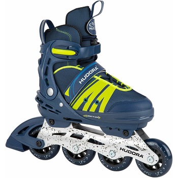 Role Hudora , Inline Comfort,culoare albastru-galben inchis,dimensiune reglabila 29-34,geanta cadou Role Hudora , Inline Comfort,culoare albastru-galben inchis,dimensiune reglabila 29-34,geanta cadou