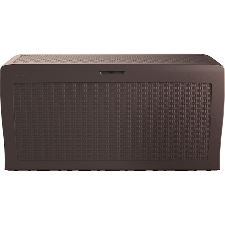 Cutie de depozitare gradina, Keter, Plastic, 270l, Maro