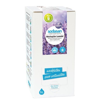 Balsam de rufe cu lavanda 5L Sodasan Balsam de rufe cu lavanda 5L Sodasan