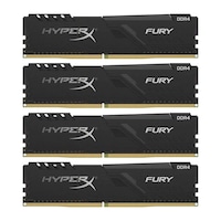 Memorie HyperX Fury Black 16GB DDR4 3200MHz CL16 Quad Channel Kit