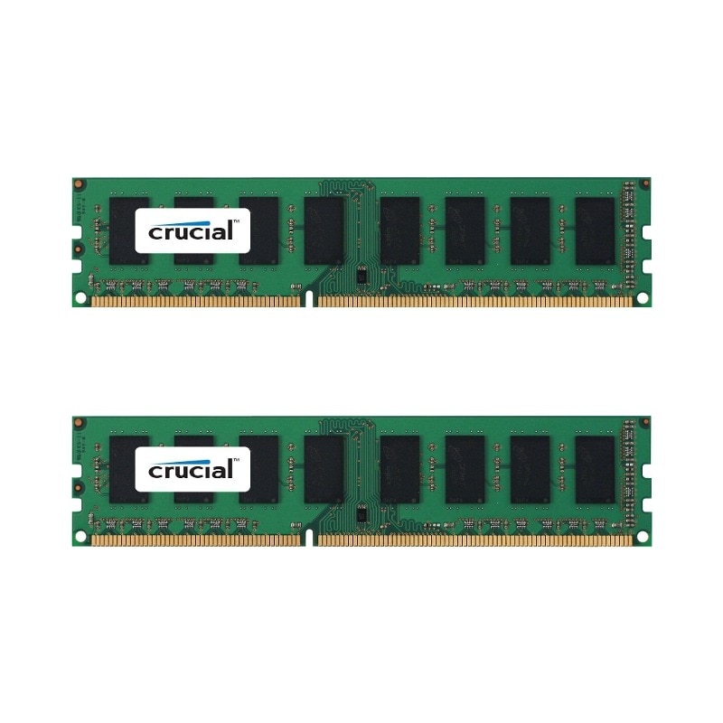 Memorie Crucial 16GB DDR3 1600MHz CL11 Dual Channel Kit 1.35V