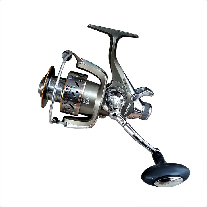 Mulineta 10+1 rulmenti cu baitrunner, tambur de 6000 si frana spate Cool Angel YLX-K6000