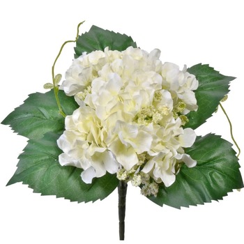 Flori artificiale, Zola®, buchet hortensii , alba , 22 cm Flori artificiale, Zola®, buchet hortensii , alba , 22 cm