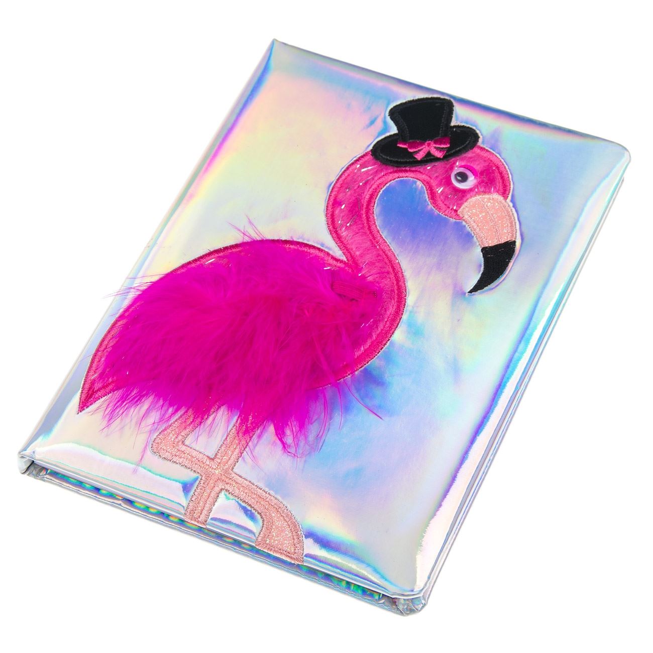 Agenda pentru copii, Zola®, flamingo cu pene, 64 file