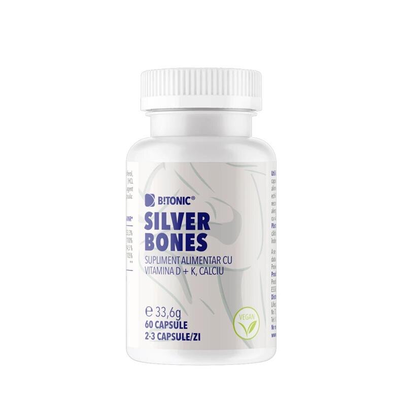 Complex Natural Pentru Sistemul Osos Si Muscular Silver Bones 60 ...