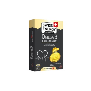 Capsule moi Omega 3, Dr. Frei, Swiss Energy Cardio Max Capsule moi Omega 3, Dr. Frei, Swiss Energy Cardio Max