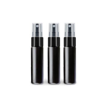 Set 3 sticle spray de 10ml cu pulverizator ZAJA®, pentru uleiuri esentiale, negre Set 3 sticle spray de 10ml cu pulverizator ZAJA®, pentru uleiuri esentiale, negre