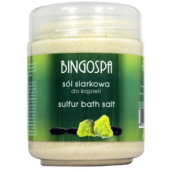 Sare de baie de sulf BingoSpa 550g Sare de baie de sulf BingoSpa 550g