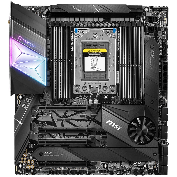 Placa de baza MSI Creator TRX40, socket sTRX4