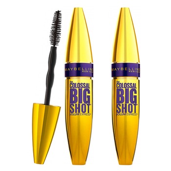 Set Maybelline New York: 2x Mascara Volum' Express The Colossal Big Shot Black, 9.5 ml Set Maybelline New York: 2x Mascara Volum' Express The Colossal Big Shot Black, 9.5 ml