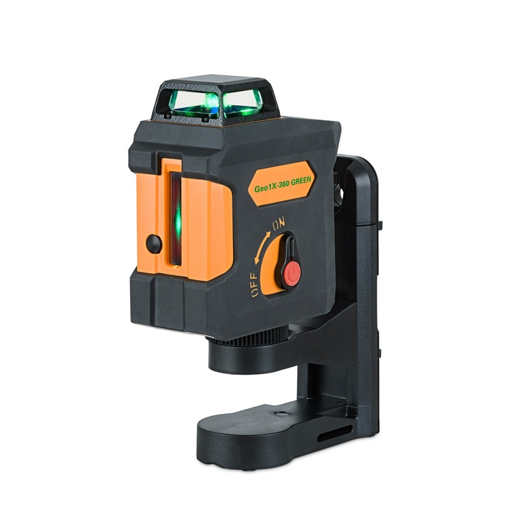Nivela laser verde cu linie si cruce Geo1X-360 GREEN - pana la 30 m