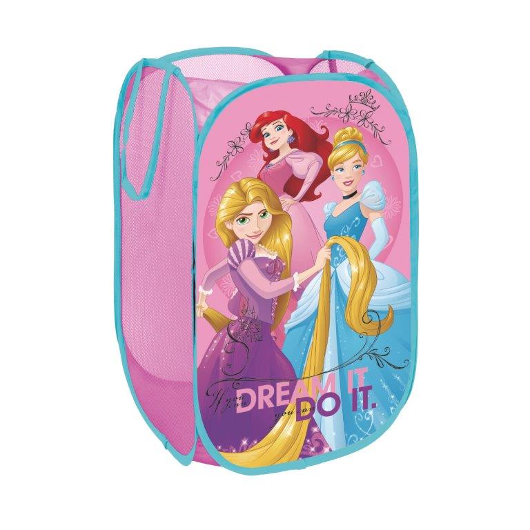 Cos pentru depozitarea jucariilor Northstar, printese Disney, Material textil, 36 x 36 cm