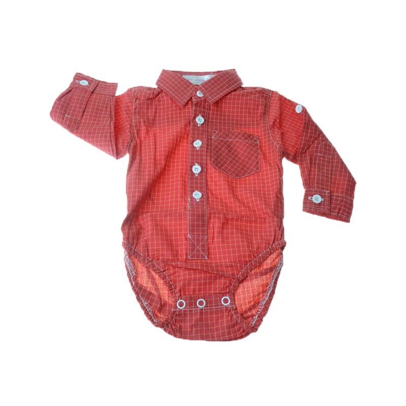 Body tip camasa, baieti, Vitamins, Rosu