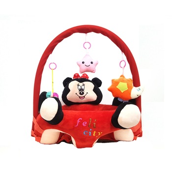 Fotoliu Din Plus Pentru Bebelusi Cu Activitati, Minnie Mouse, Best Toys Fotoliu Din Plus Pentru Bebelusi Cu Activitati, Minnie Mouse, Best Toys