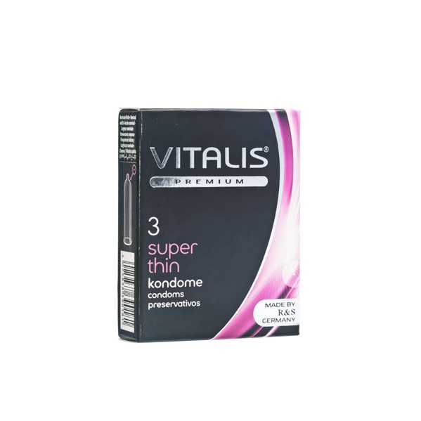 Prezervativ Vitalis Premium Super thin , 3 buc