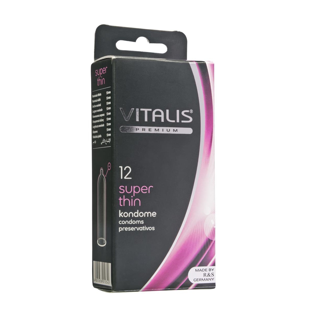 Prezervativ Vitalis Premium Super thin , 12 buc