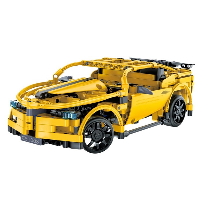 Masina Sport cu telecomanda din blocuri de constructie CADA - 419 bucati