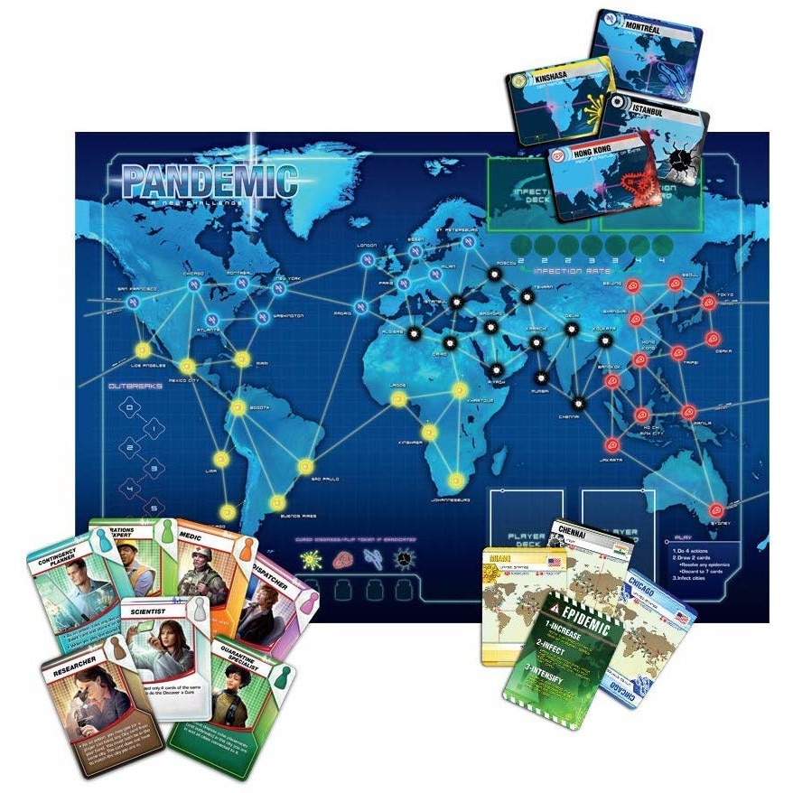 Joc de societate Z-man Pandemic limba engleza - eMAG.ro