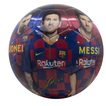 Minge de fotbal FC Barcelona Lionel Messi marimea 5 '19/'20 lucioasa Minge de fotbal FC Barcelona Lionel Messi marimea 5 '19/'20 lucioasa