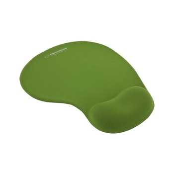 Mouse pad cu gel Esperanza, design ergonomic, Verde - Esperanza Mouse pad cu gel Esperanza, design ergonomic, Verde - Esperanza