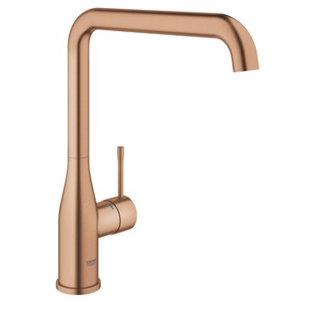 Baterie pentru spalator Grohe Essence 30269DL0, monocomanda, cartus ceramic, pipa pivotanta, Cupru (Brushed Warm Sunset) Baterie pentru spalator Grohe Essence 30269DL0, monocomanda, cartus ceramic, pipa pivotanta, Cupru (Brushed Warm Sunset)