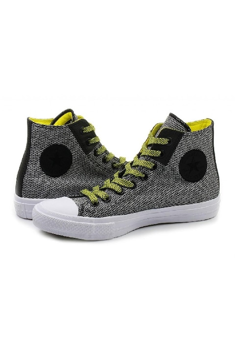 Chuck Taylor All Star Ii Converse unisex utcai cipő fekete/fehér/sárga 6-os méretű (EU 39)